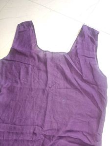 Elegant Purple Kurta