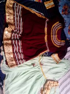 Naira Cut With Garara Nd Dupatta