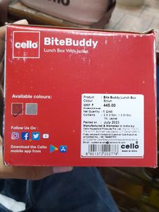 CELLO BITE BUDDY LUNCH BOX