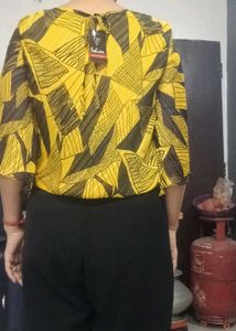 Stylish Geometric Print Top pick any 1 no additing