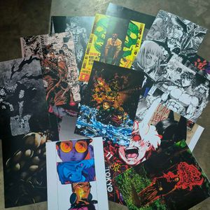 Pack of 20 Mix anime poster Customize available