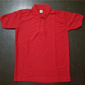 Red Polo Shirt - Size 38