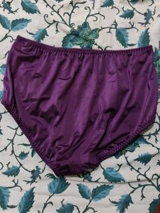 Vintage Purple Lace Panties