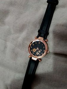 Elegant Butterfly Accent Watch