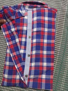 Checked Formal Shirt (XL / 40 Inch)