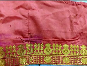 Pure Silk Coral Color blouse