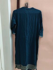 Bottle Green Kurta