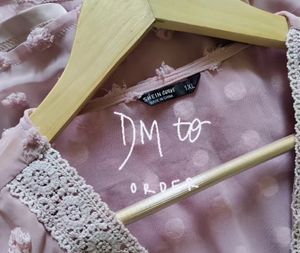Sheer Light Pink Top