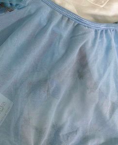 Blue Butterfly Corset Top