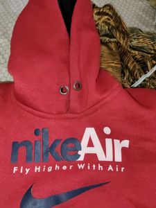 Nike Air Red Hoodie