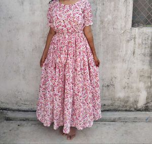 Floral Print Maxi Dress
