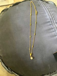 Gold  Plated Chain With Pendant