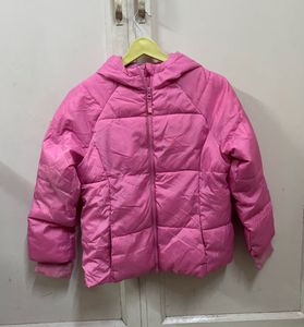 Pink Puffer Jacket