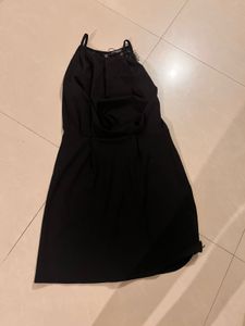 Black Backless Dress