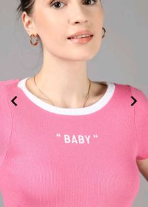 Cute Pink &#34;BABY&#34; Tee