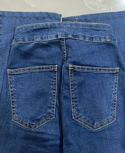 😍Primium zara High Waist Flare Leg Jeans