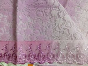 Light Purple Braso Saree With Beautiful Lase