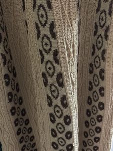 Patterned Knit winter kurta for woman