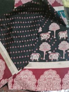 Mangalgiri Cotton Silk Saree