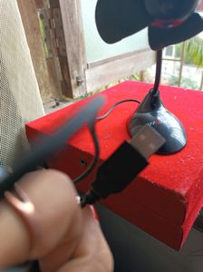 Flexible USB Mini Black Fan