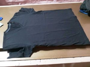 Black Daily use T-shirt
