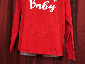 Red Long Sleeve T Shirt