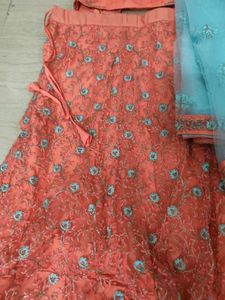 ghagra choli with duppata fully stitched