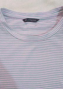 Zudio Women’s Textured Knit Casual Tshirt