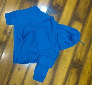 Blue Hoodie