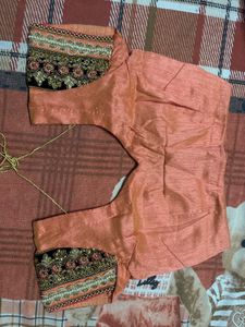 Heavy Work Saree With Blouse