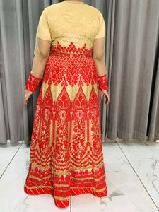 Ethnic Wedding Gown With Duppata And Lagging
