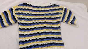 Striped Knit Sweater