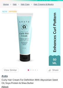 Arata Hair Curl Cream