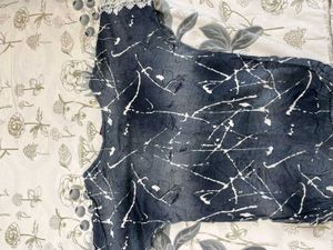 A Very Beautiful Top With Flower Detailing