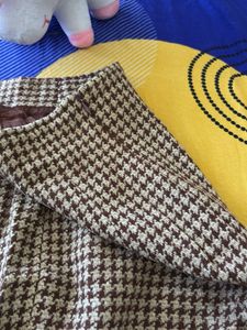 Houndstooth Mini Skirt