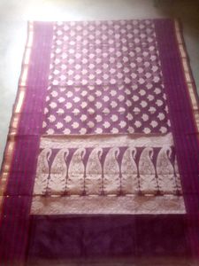 New Purple Saree