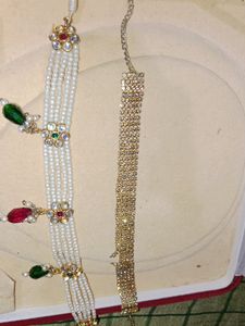 Raajpoti Nacklace And Girl&#39; Stylish Wedding Chain