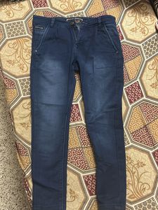 The Dark Denim Blue Jeans