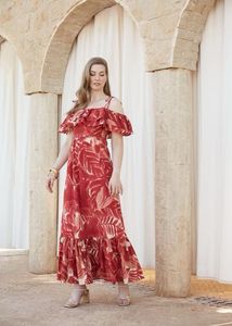 Floral Print Maxi Dress