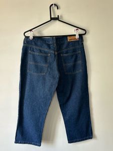 Denim Capri Pants