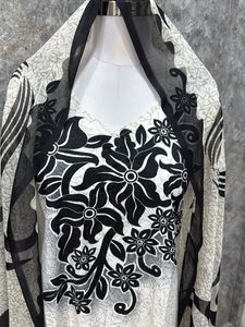 Black &amp; White XXL Dress