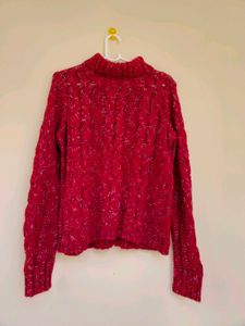 Kensie Womens Turtleneck Knit Sweater