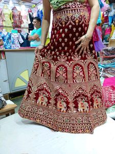 Heavy Bridal Lengha Brand New