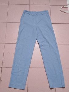 Light Blue Casual Pants