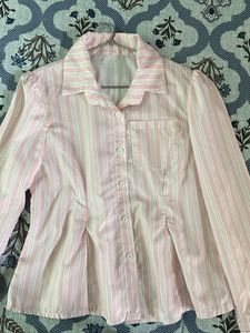 Pocket Placket Blouse From Savana