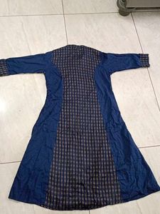 Stylish Blue Printed Kurta (XxL)