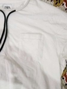 Zara White T-Shirt