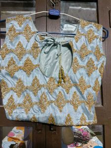 Grey Embellished Lehenga Set🤍