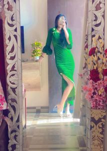 Beautiful Green Bodycon Dress