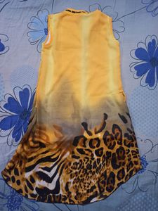 Yellow Straight Dress